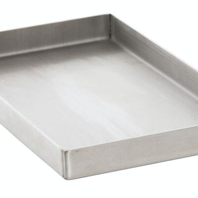 Grill plate 44.5x26x4 stainless steel 44.5x26x4 stainless steel stainless steel