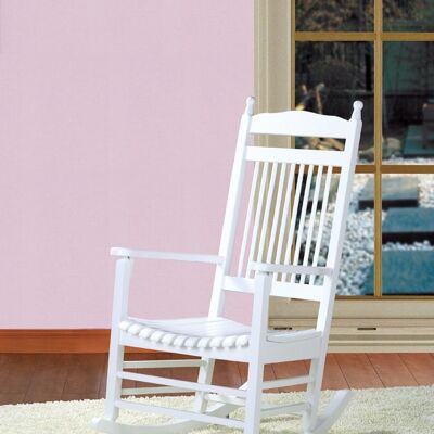 Rocking chair Marissa white 82x66x112 white Wood