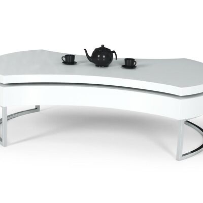 Mesa de centro Clitourps blanca