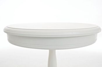 Table d'appoint Askim blanc 55x55x63 blanc Bois Bois 3