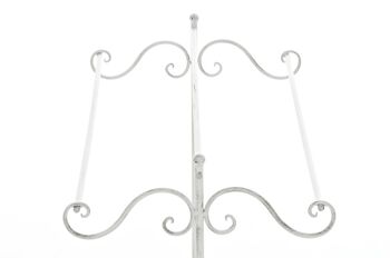 Porte-serviettes Gratia blanc antique 40,5x81x75 métal blanc antique 4