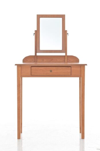 Ensemble coiffeuse Diana marron clair 41x72x76 marron clair Wood Wood 5