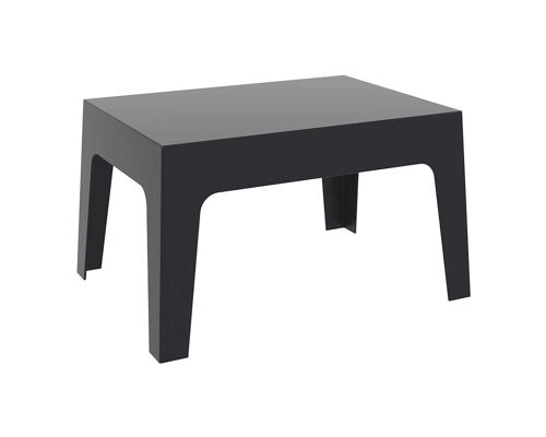 BOX tafel zwart 50x70x43 zwart plastic plastic