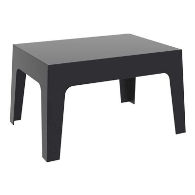 BOX mesa negra 50x70x43 plastico negro plastico