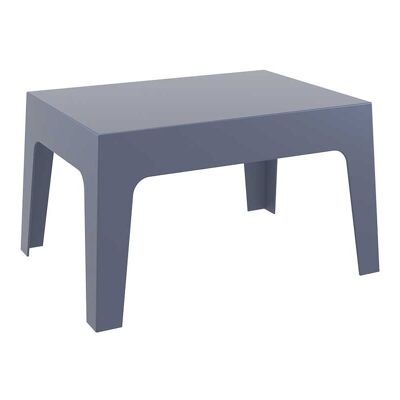 Tavolo BOX grigio scuro 50x70x43 plastica plastica grigio scuro