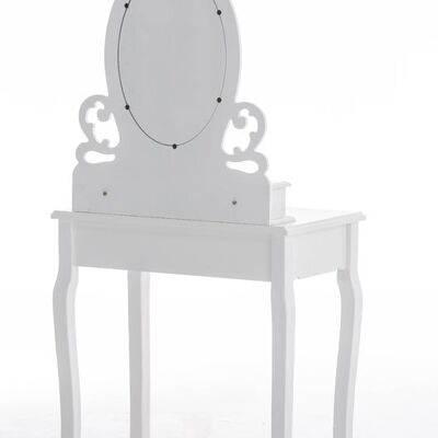Dressing table Romy 68*40*138 cm white 40x68x139 white Wood Wood