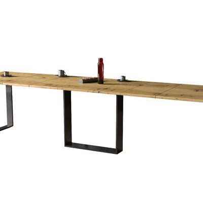 Tavolo da pranzo allungabile Lingeard Gold Oak - 160-260 cm