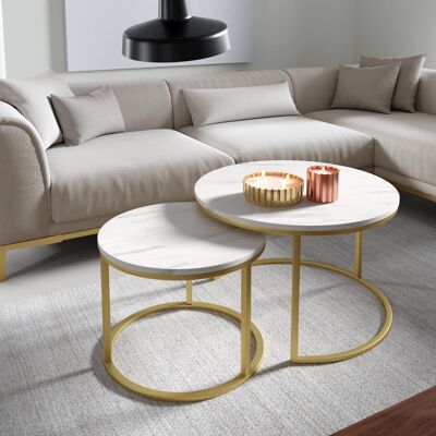 Tavolo da pranzo allungabile Rotalier color legno - 140-180 x 90 cm