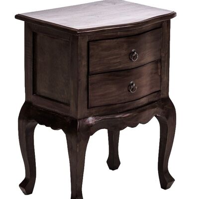 Side table Bjˆrk dark brown 35x48x67 dark brown Wood Wood