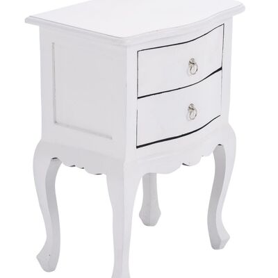 Side table Bjˆrk white 35x48x67 white Wood Wood
