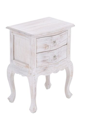 Table d'appoint Bjˆrk lavage rustique 35x48x67 lavage rustique Bois Bois 1