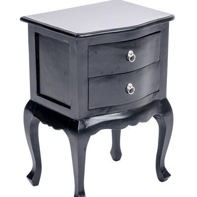 Side table Bjˆrk black 35x48x67 black Wood Wood
