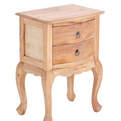 Side table Bjˆrk natural 35x48x67 natural Wood Wood