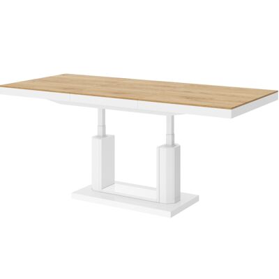 Mesa de centro plegable L'Aiguille de roble para comedor