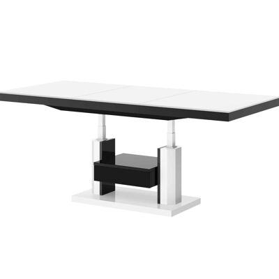 Charre Coffee table White high gloss - White high gloss