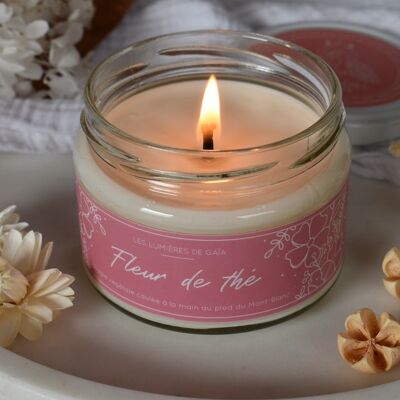 Tea flower scented candle