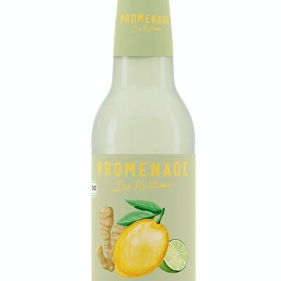 Promenade - 30 bottiglie di limonata biologica / zenzero limone lime