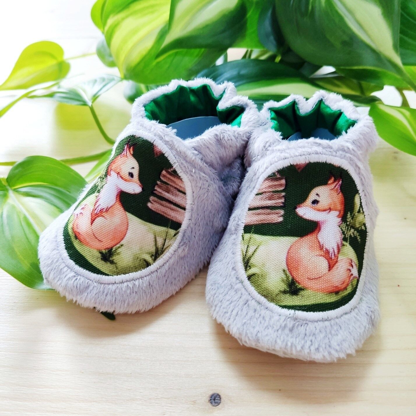 Baby best sale fox slippers