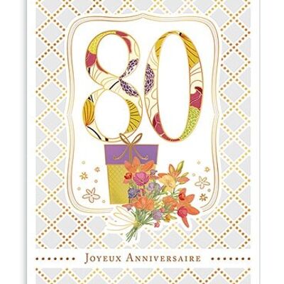 80 - Anniversaire (SKU: 3413FR)