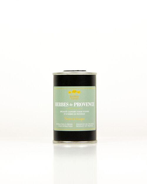 Huile d'olive Herbes de Provence 15cl bidon- France / Aromatisée