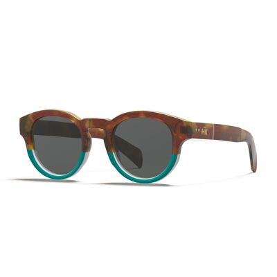 Mauricio Tortoise / Blue / Black Sunglasses