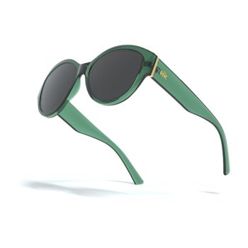 Lunettes de soleil Hawaii vert / noir 4