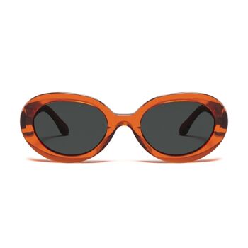 Lunettes de soleil Tulum Orange / Noir 2