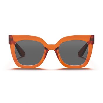 Lunettes de soleil Maldives orange / noir 2