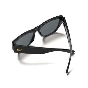 Creta Noir / Lunettes de soleil noires 5