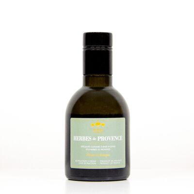 Olio d'oliva Herbes de Provence bottiglia 25cl - Francia / Aromatizzato