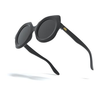 Ibiza Noir / Lunettes de soleil noires 4