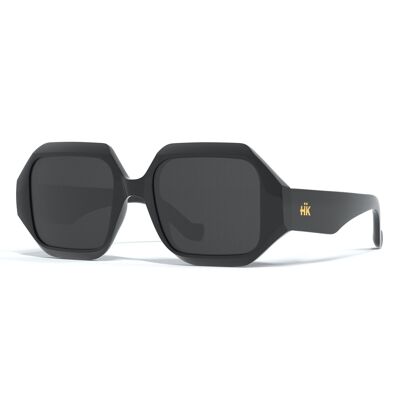 Holbox Schwarz / Schwarze Sonnenbrille
