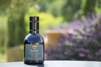 Huile d'olive Basilic 25cL bouteille - France / Aromatisée