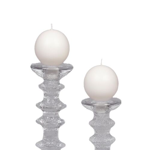 Ball candle, cream