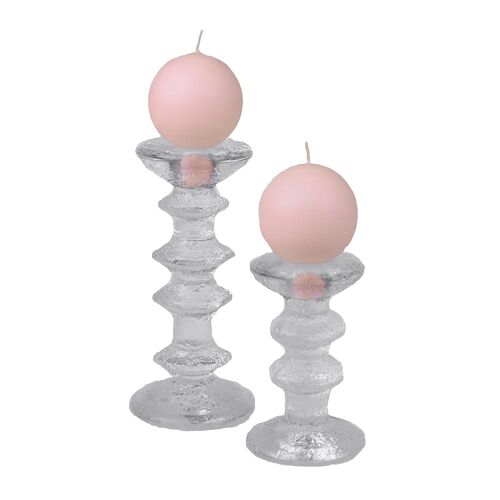 Ball candle, apricot