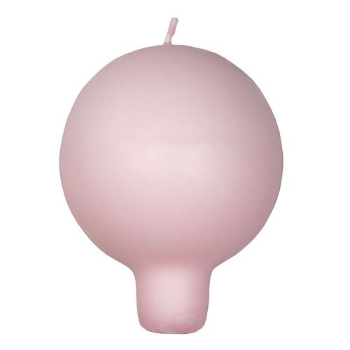 Ball candle, light pink