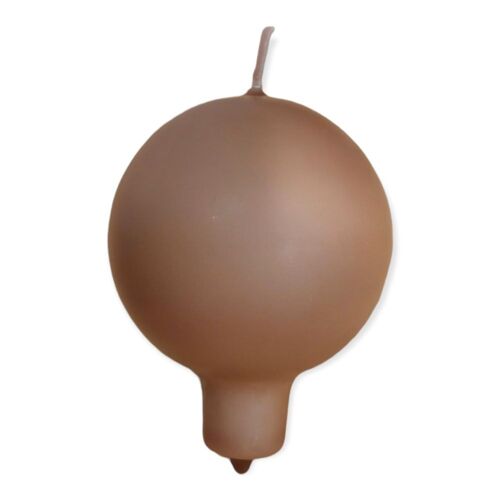 Ball candle, cocoa