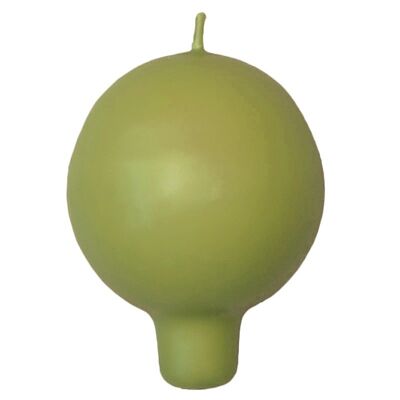 Ball candle, olive