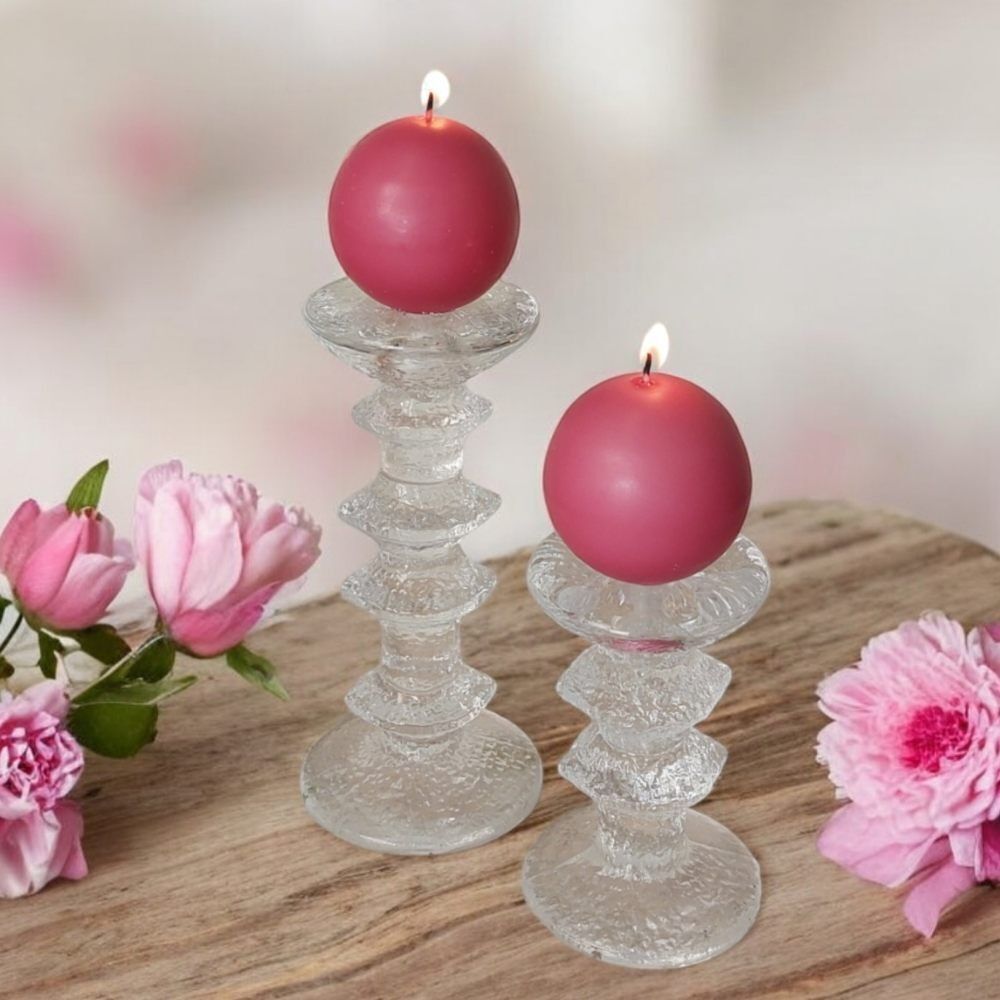 Candela a sfera, porridge di bacche