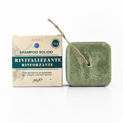 Shampoo solido AMAS -RIVITALIZZANTE & RINFORZANTE