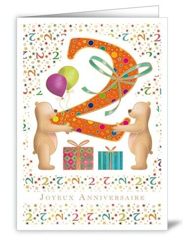 Joyeux anniversaire [ 2 ] (SKU: 4060FR)
