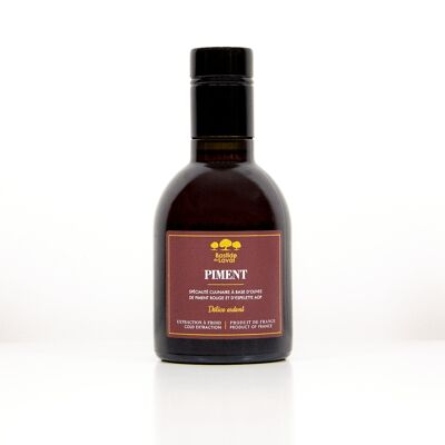 Huile d'olive Piment 25cl bouteille - France / Aromatisée