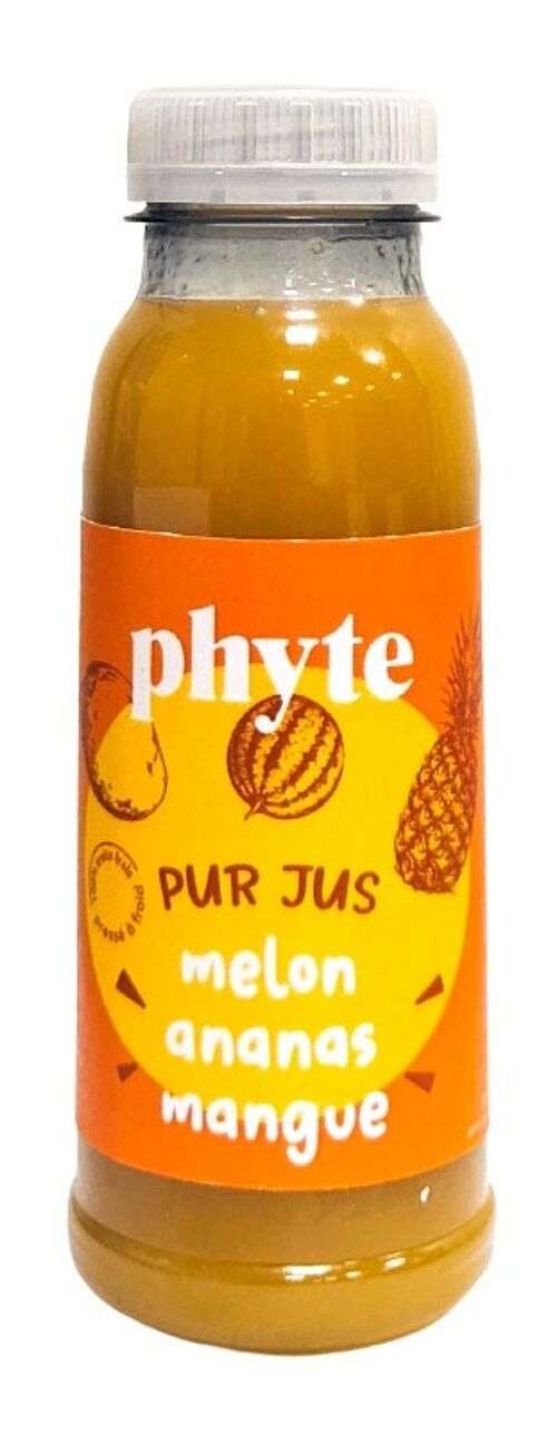 Jus pressé à froid Ananas Mangue Melon | 250ml