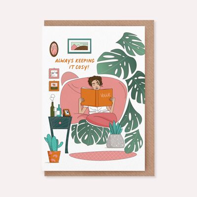 Cosy Home, Sweet Home, New Home Card