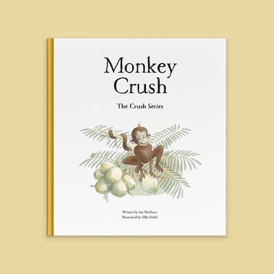 Libro infantil de animales - Monkey Crush (gran formato)