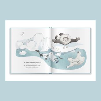 Livre pour enfants animaux - Penguin Crush (grand format) 5