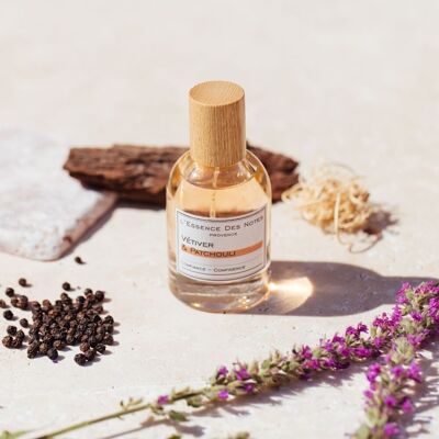 Eau de parfum - Vetiver & Pachulí - Confianza - 50ml 🍃
