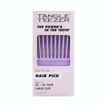 Peigne à cheveux - Hair Pick Lilac 2