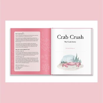 Livre pour enfants animaux - Crab Crush (grand format) 2