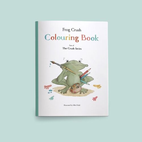 Frog Crush Colouring Book